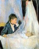 Kołyska, Berthe Morisot (1873)