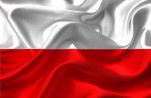 Na zdjęciu polska flaga