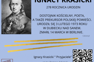 287 rocznica urodzin Ignacego Krasickiego