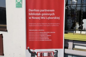 Danfoss East Europe partnerem bibliotek publicznych w Nowej Wsi Lęborskiej.